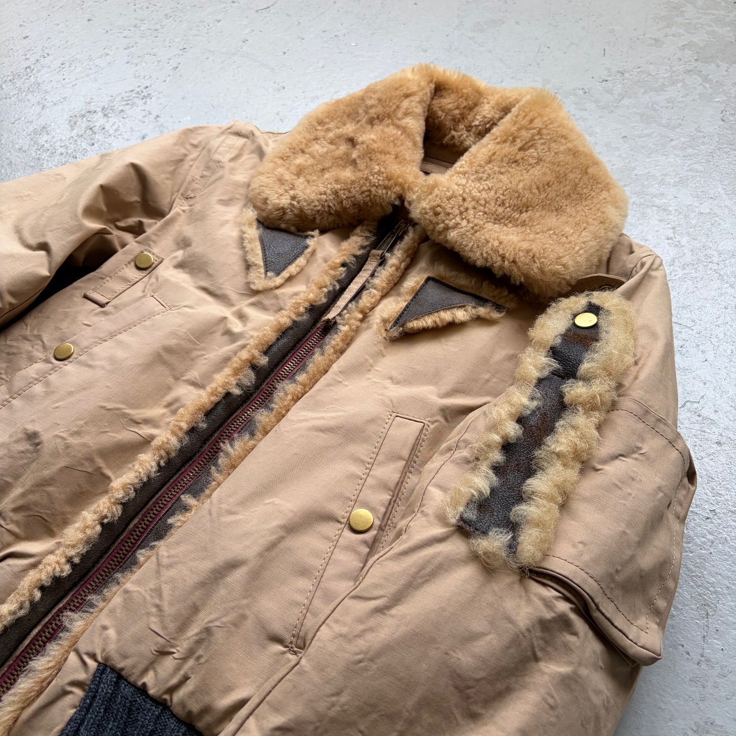 D Squared2 Fur Collar Bomber Jacket (48)