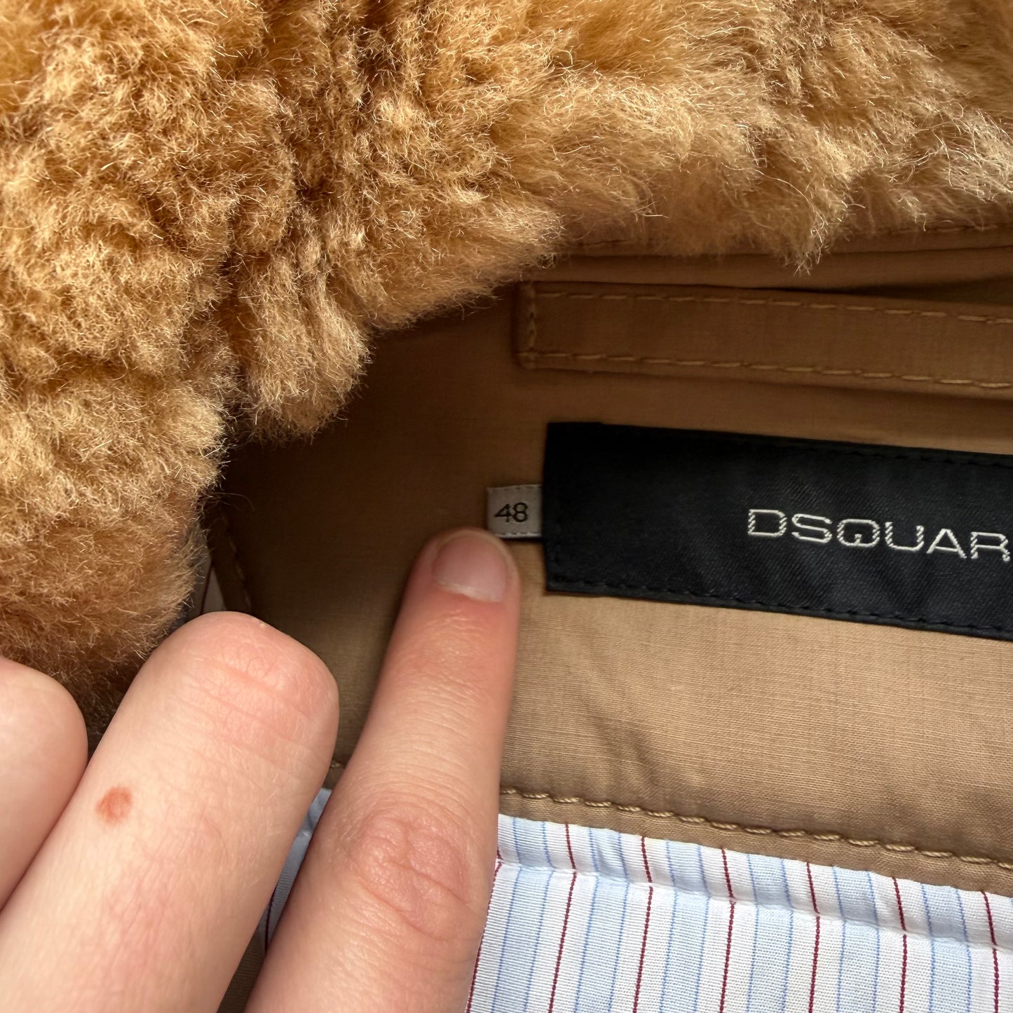 D Squared2 Fur Collar Bomber Jacket (48)