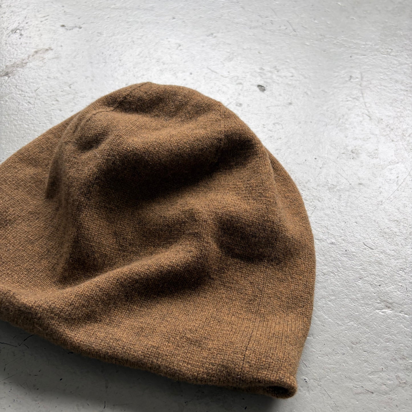 Number (N)ine Baloon Beanie Tan (OS)
