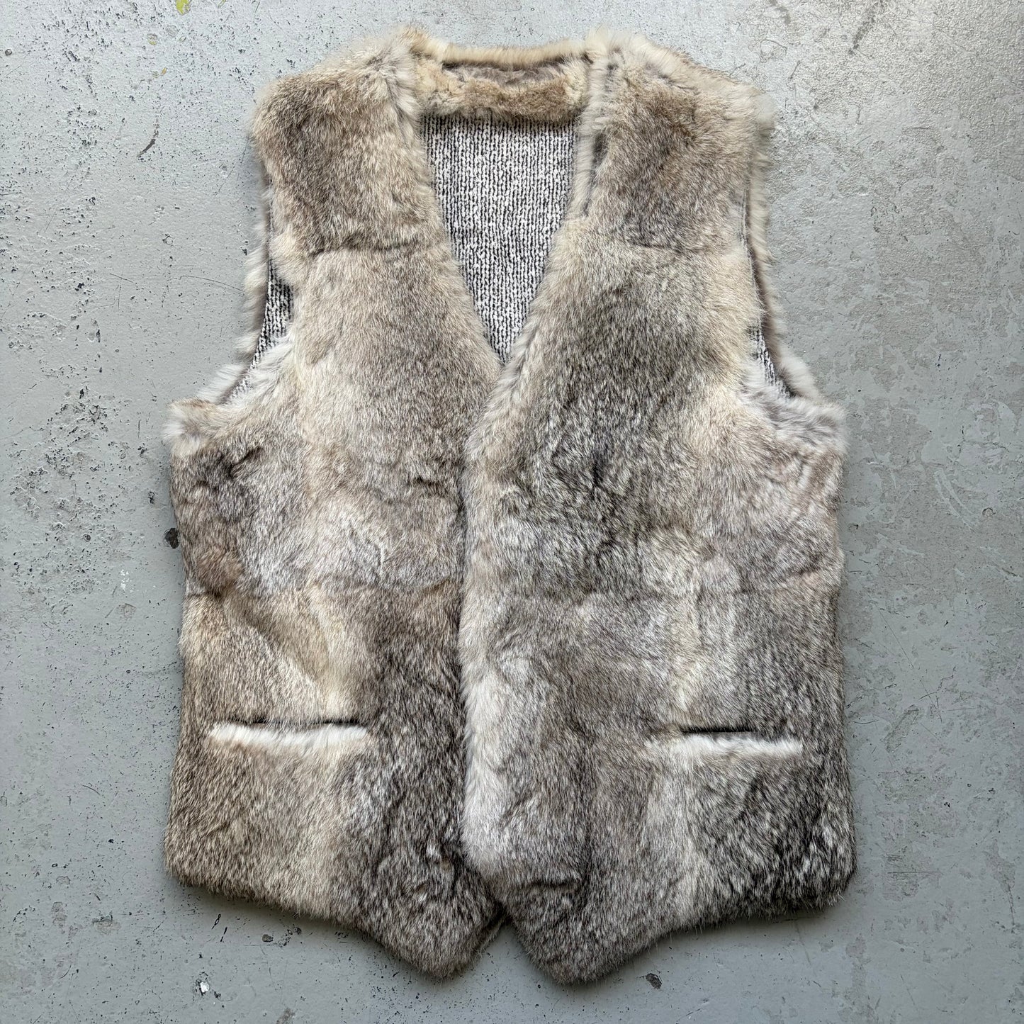 Number (N)ine FW07 Rabbit Fur Vest (3)