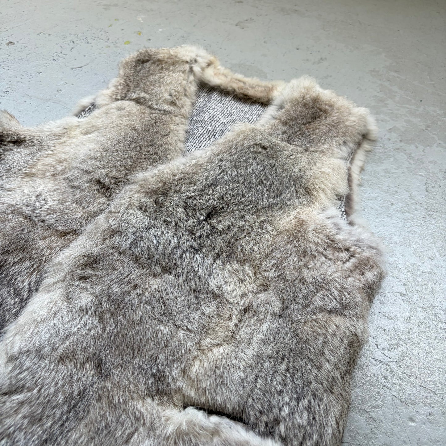 Number (N)ine FW07 Rabbit Fur Vest (3)