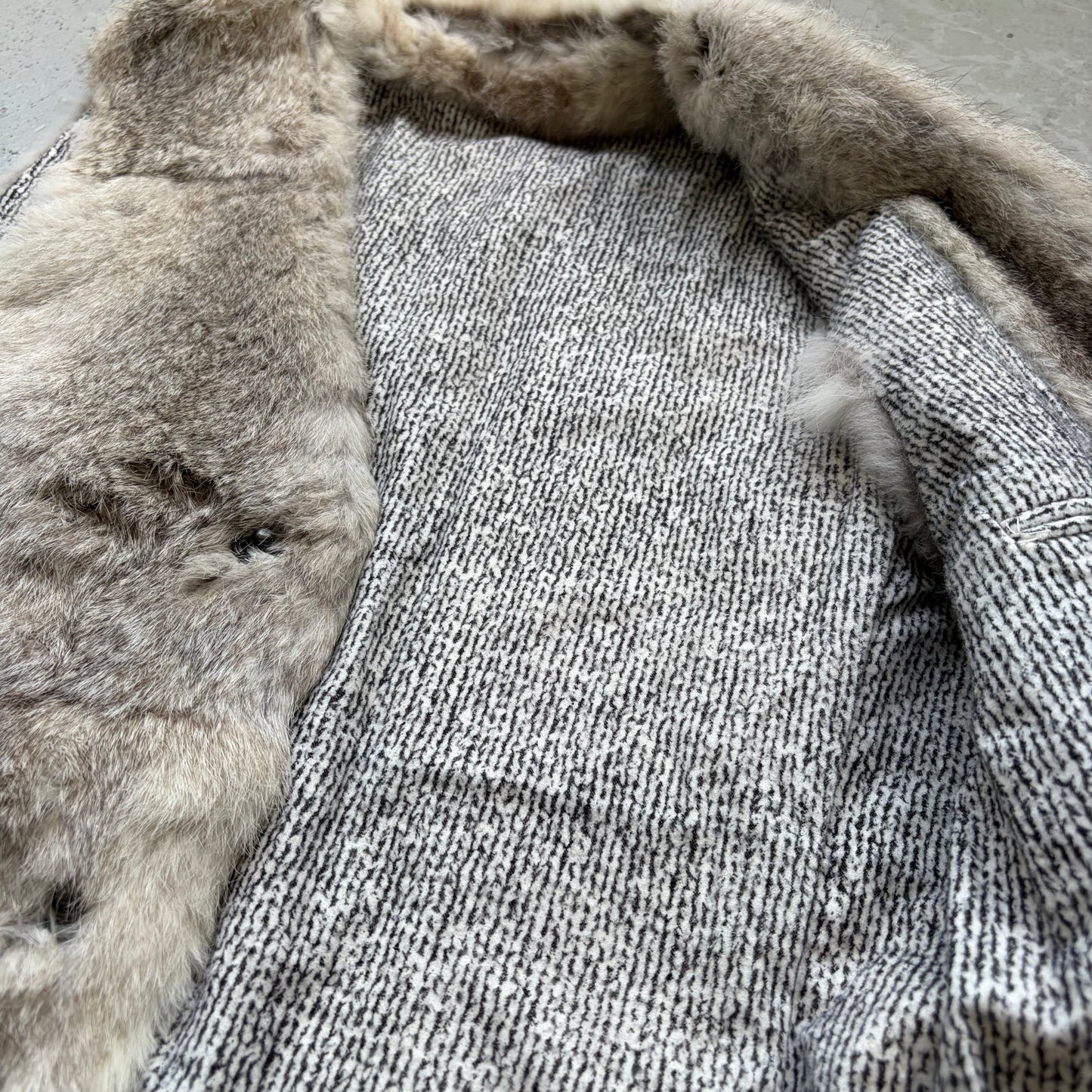 Number (N)ine FW07 Rabbit Fur Vest (3)