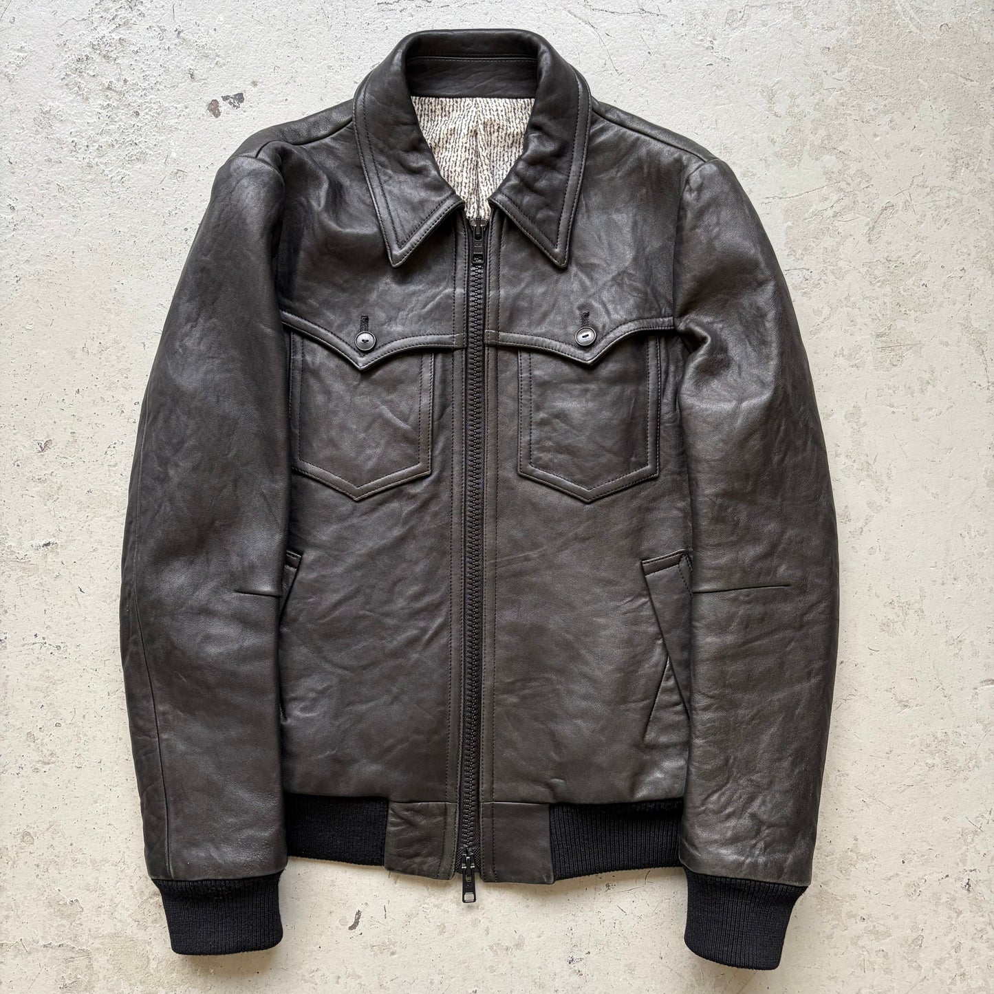 Number (N)ine FW07 Leather Jacket (2)