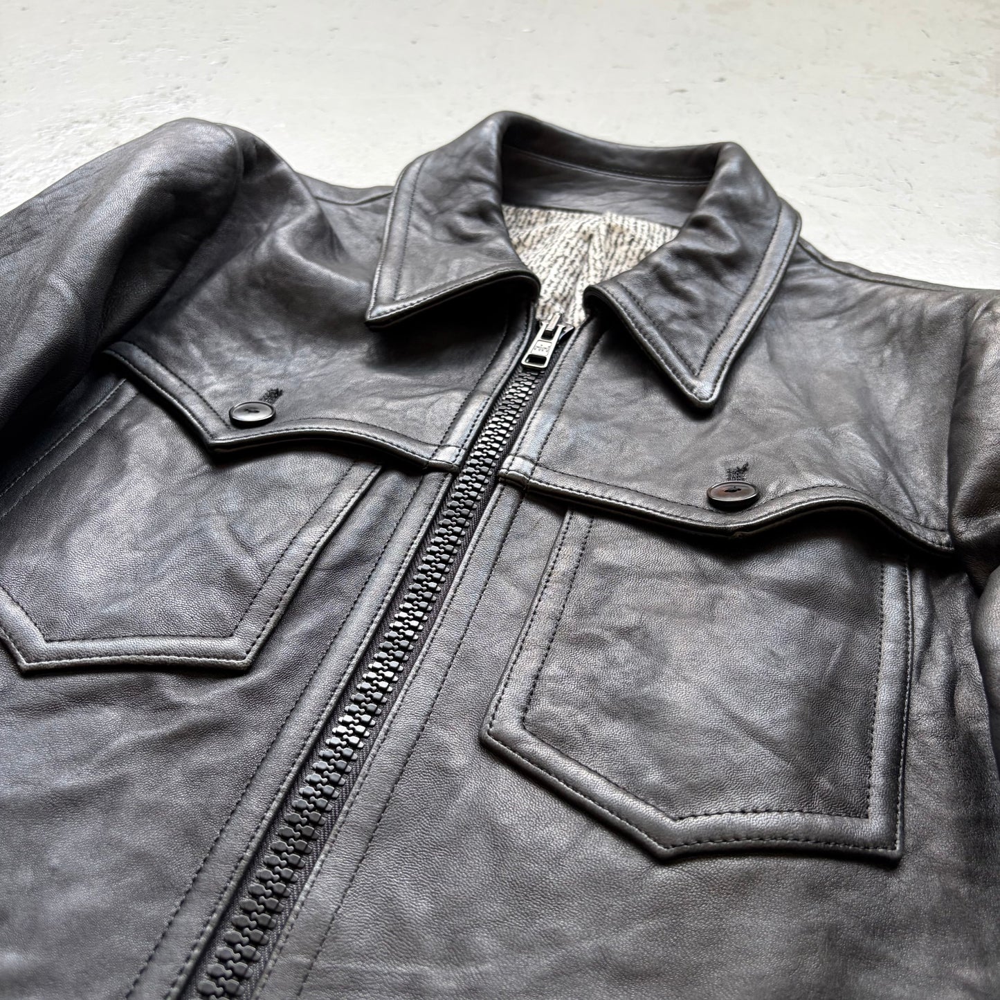 Number (N)ine FW07 Leather Jacket (2)