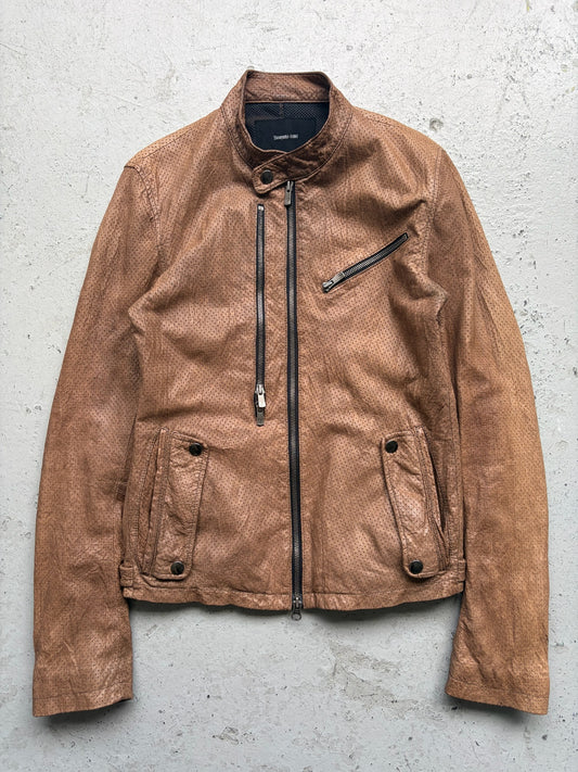 Yasayuki Ishii Pig Skin Leather Jacket (S)