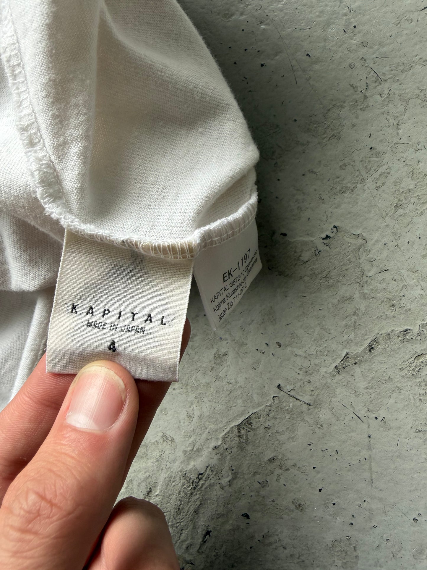 Kapital Cat Patch Long Sleeve Shirt (4)