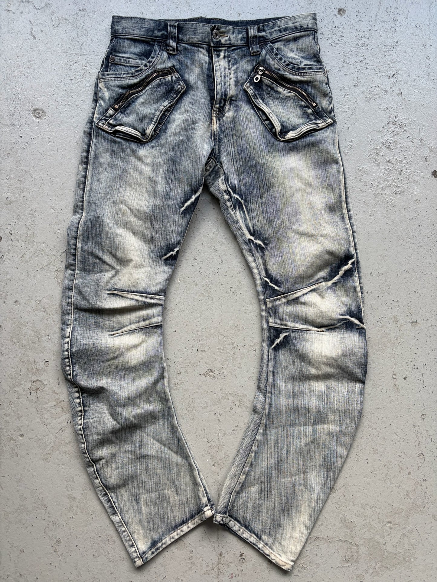 PPFM Banana Cut Light Wash Denim (30)