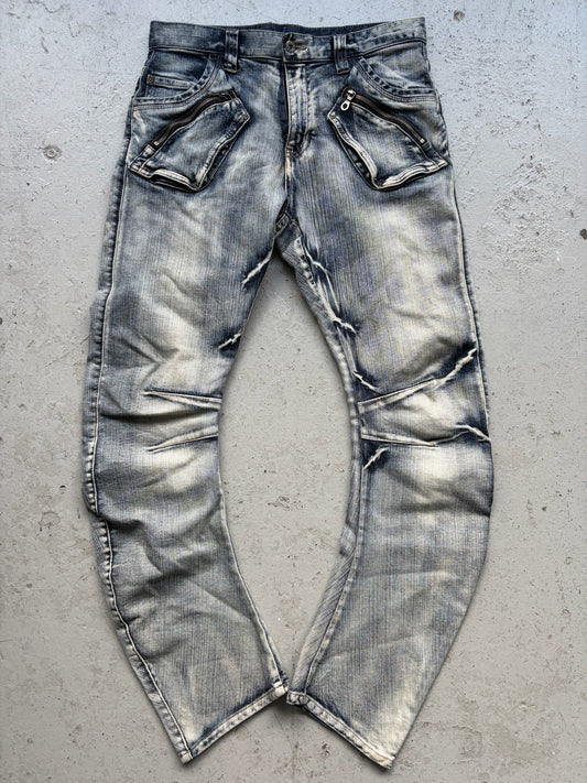 PPFM Banana Cut Light Wash Denim (30)