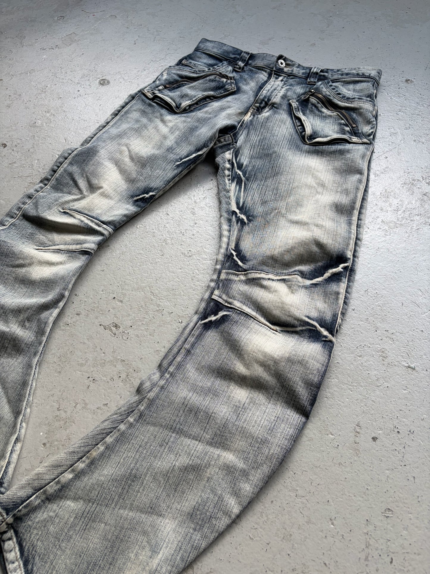 PPFM Banana Cut Light Wash Denim (30)