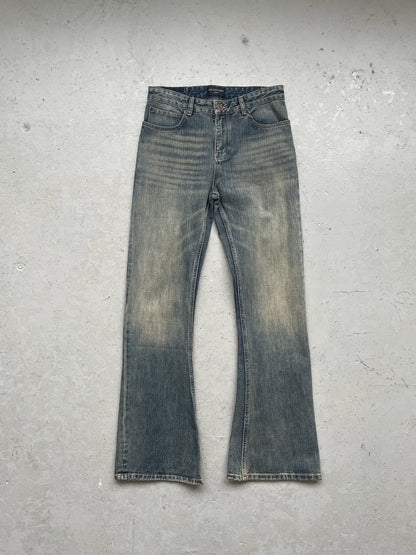 Balenciaga Mid-Waisted Bootcut Jeans (M)