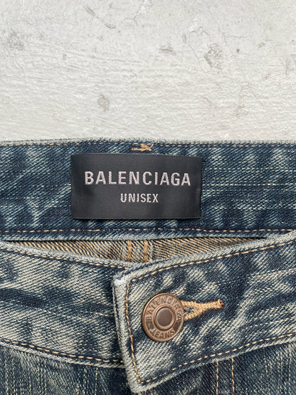 Balenciaga Mid-Waisted Bootcut Jeans (M)