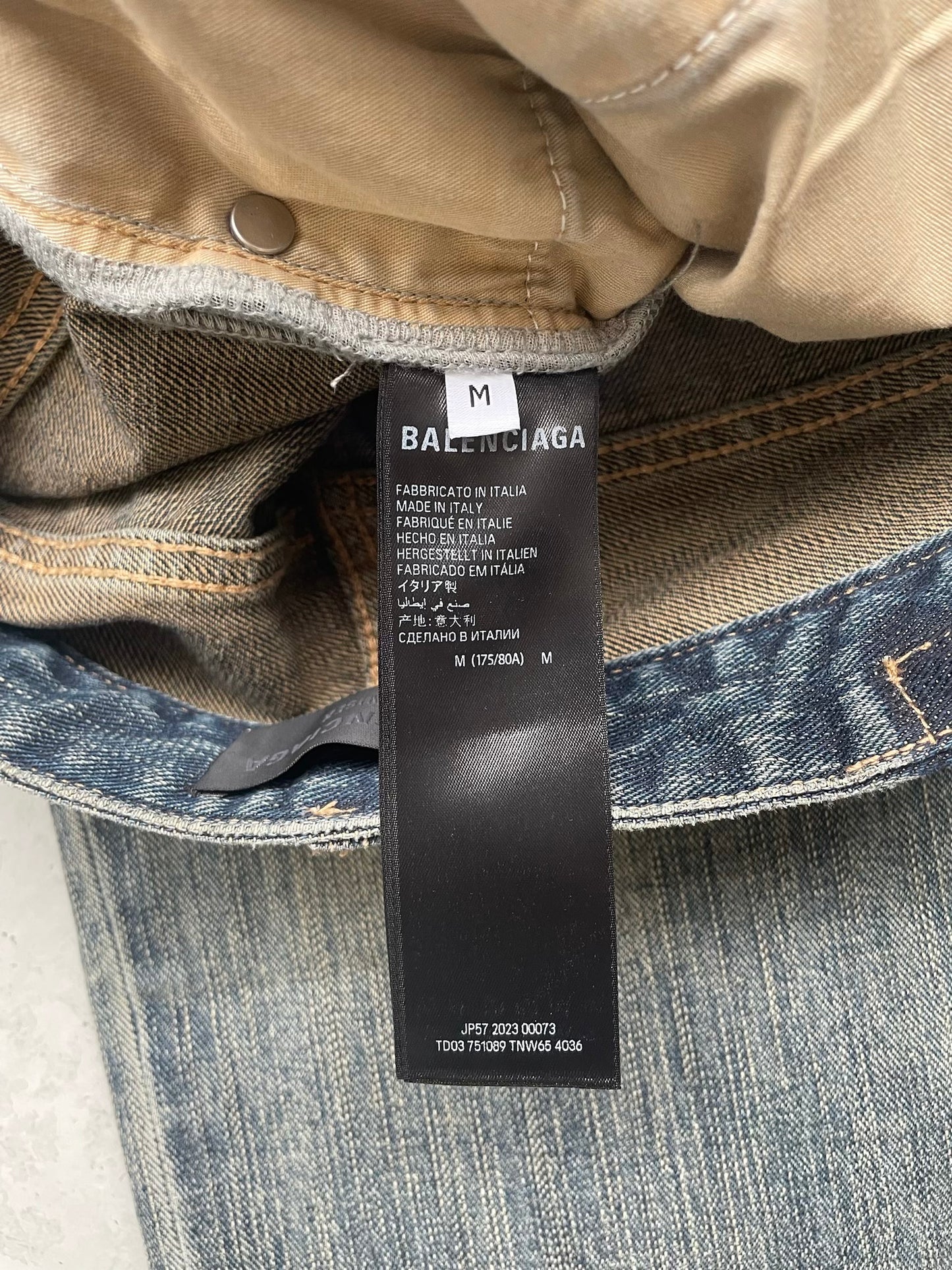 Balenciaga Mid-Waisted Bootcut Jeans (M)