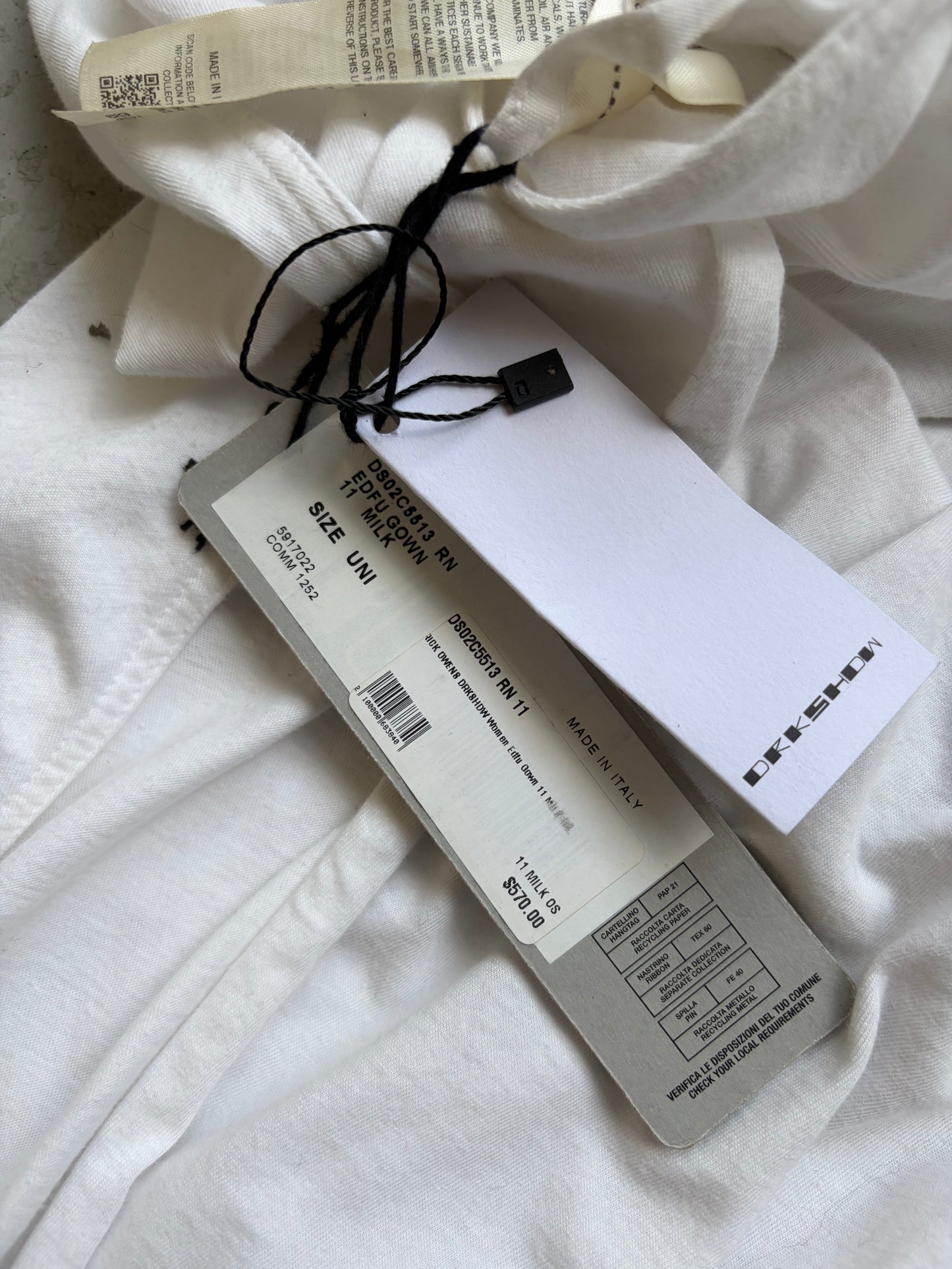 Rick Owens FW23 EDFU Gown (UNI)