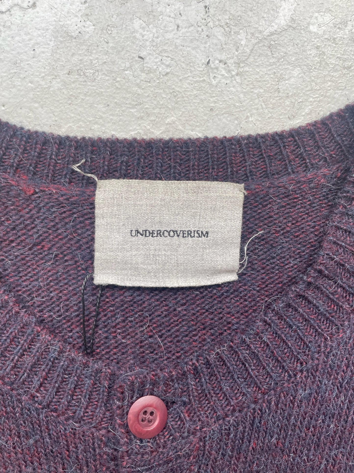 Undercoverism Button Up Wool Cardigan (3)