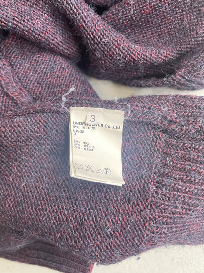 Undercoverism Button Up Wool Cardigan (3)