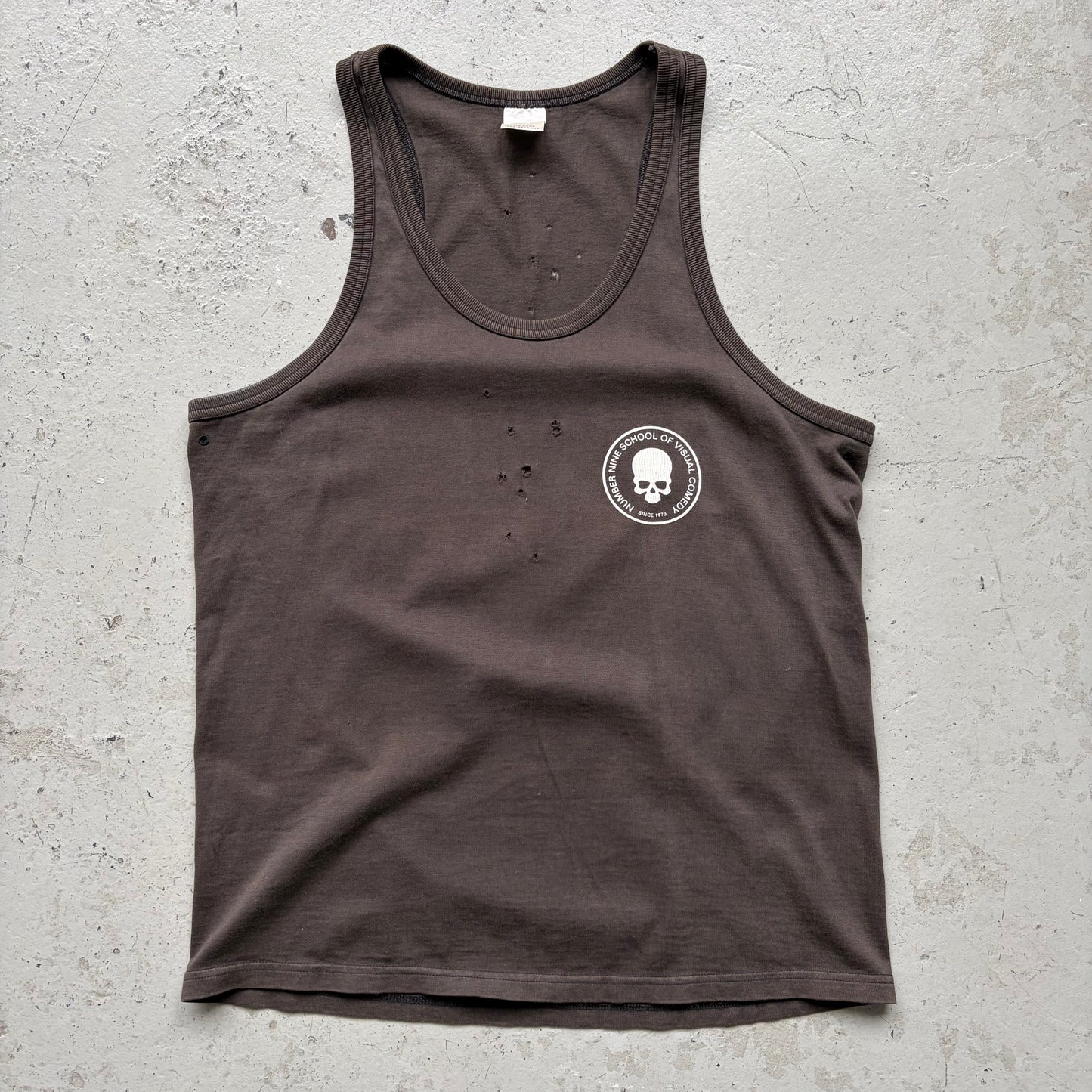 Number (N)ine School Of Visual Comedy Tank Top (4)