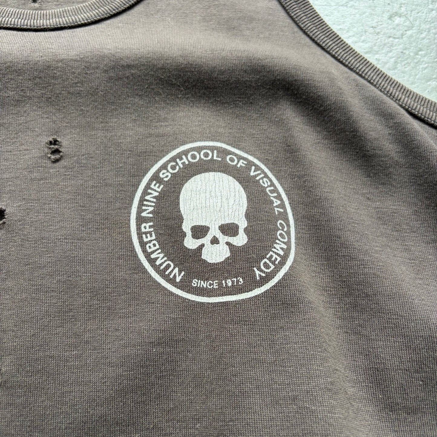 Number (N)ine School Of Visual Comedy Tank Top (4)