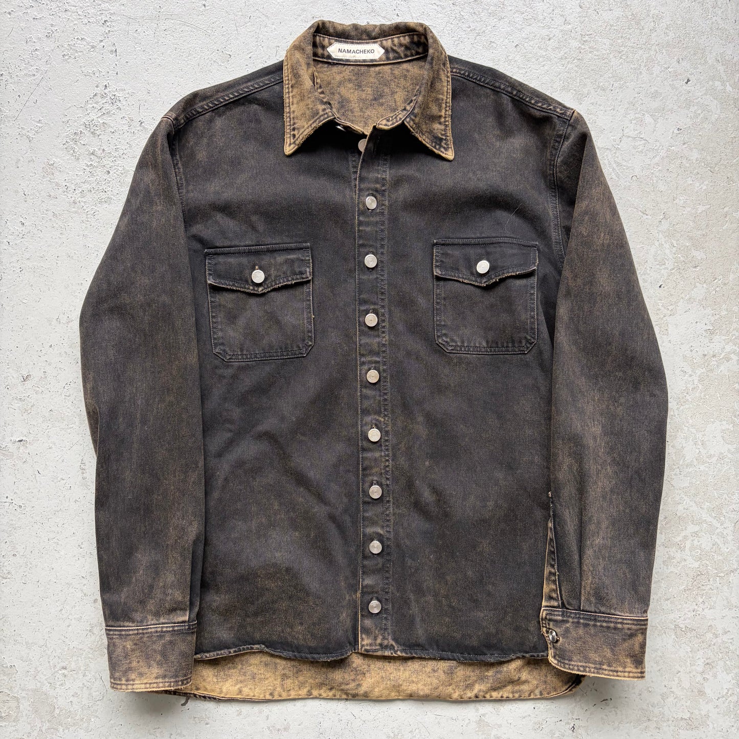Namacheko Dyed Collar Worker Jacket (XL)