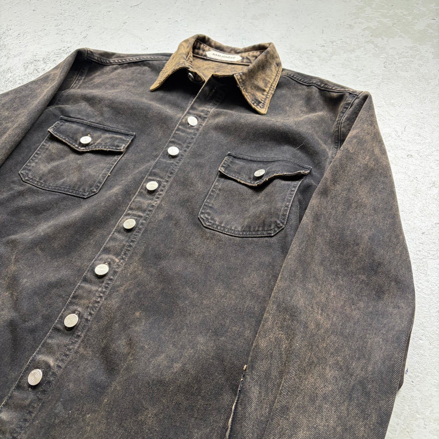 Namacheko Dyed Collar Worker Jacket (XL)