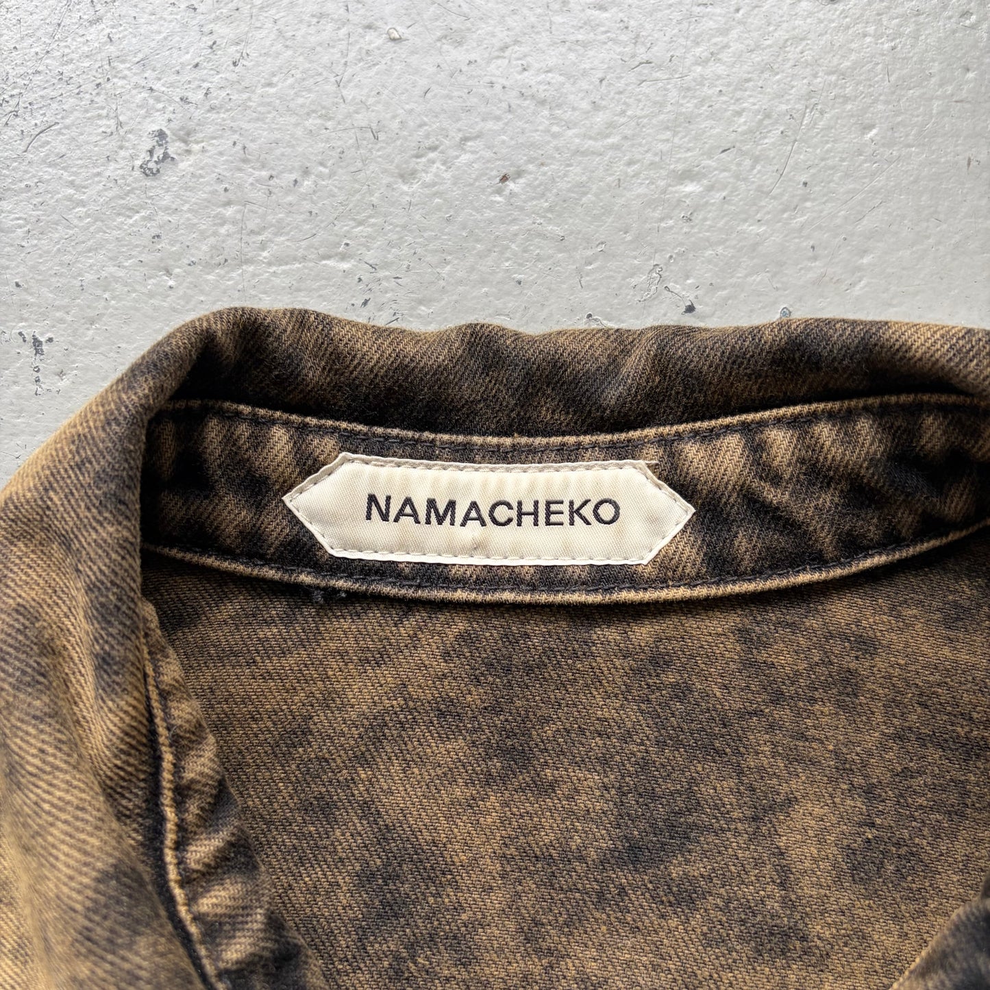Namacheko Dyed Collar Worker Jacket (XL)