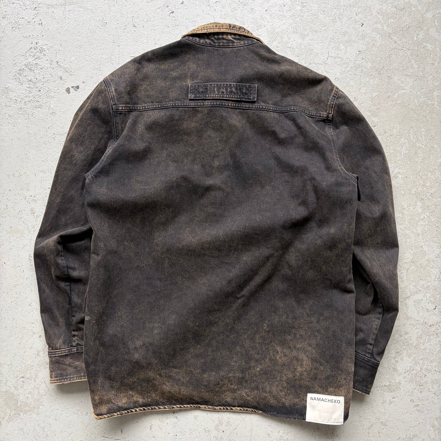 Namacheko Dyed Collar Worker Jacket (XL)