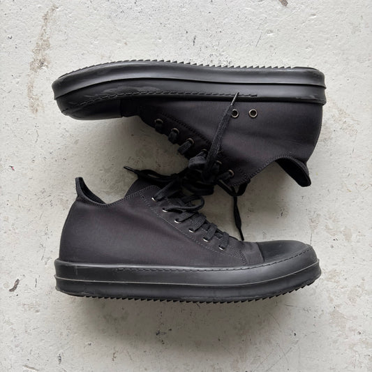 Rick Owens DRKSHDW Nylon Black Low Ramones (41)