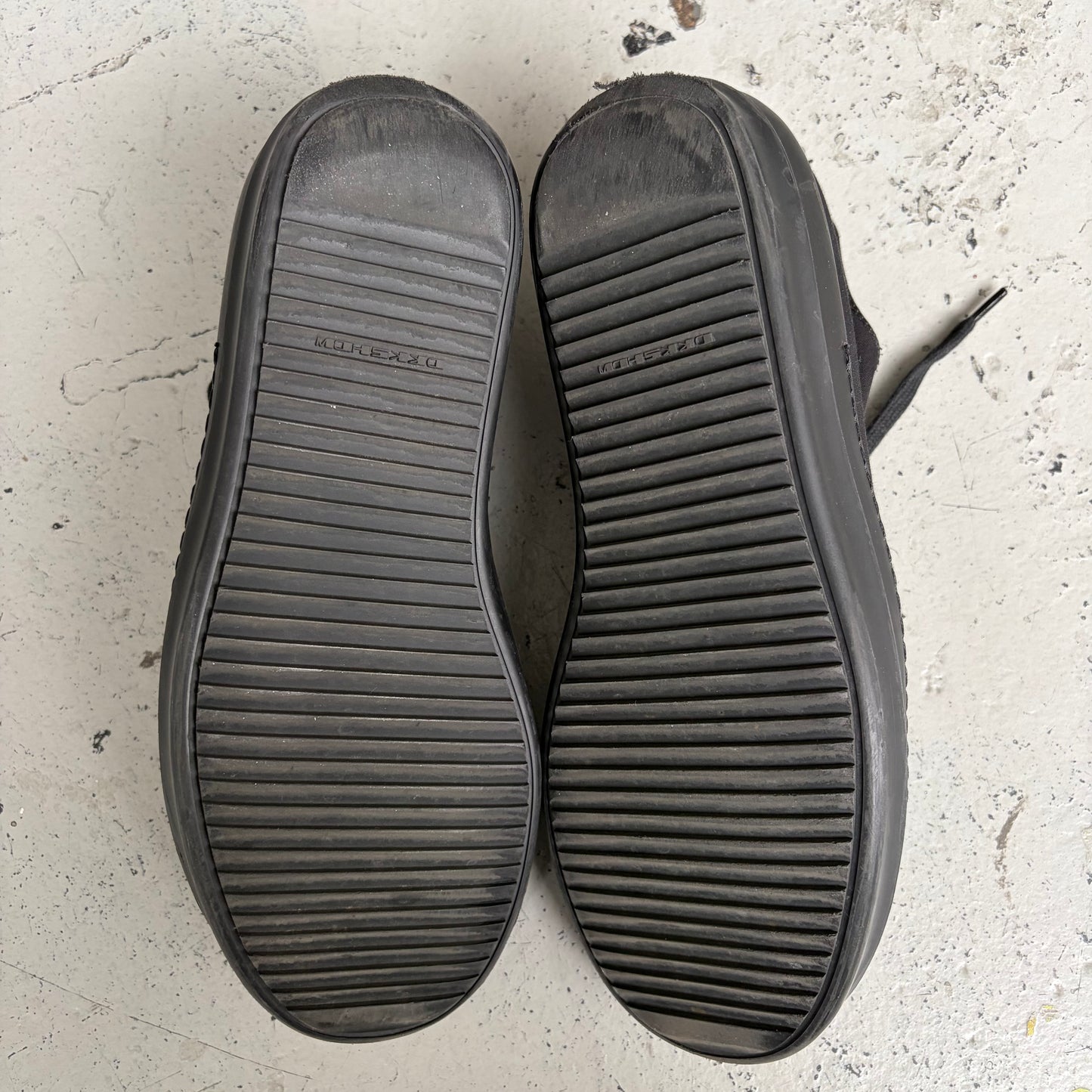 Rick Owens DRKSHDW Nylon Black Low Ramones (41)