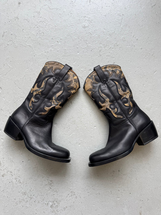 Dries Van Noten Cowboy Boots (44)