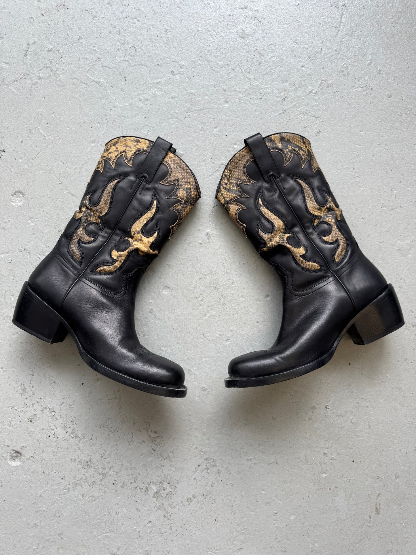 Dries Van Noten Cowboy Boots (44)