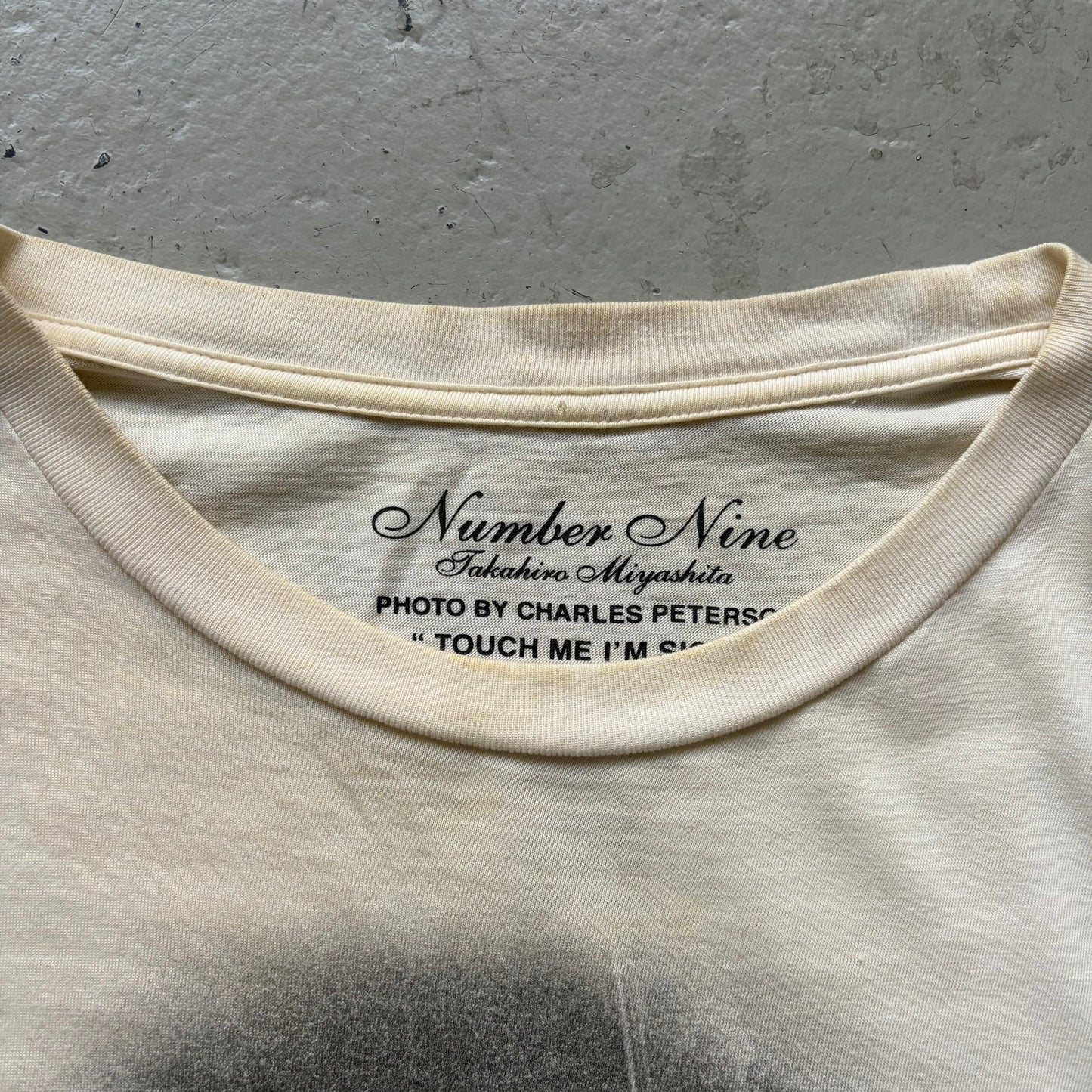 Number (N)ine AW09 Kurt Cobain Photo Tee Touch Me Im Sick (4)