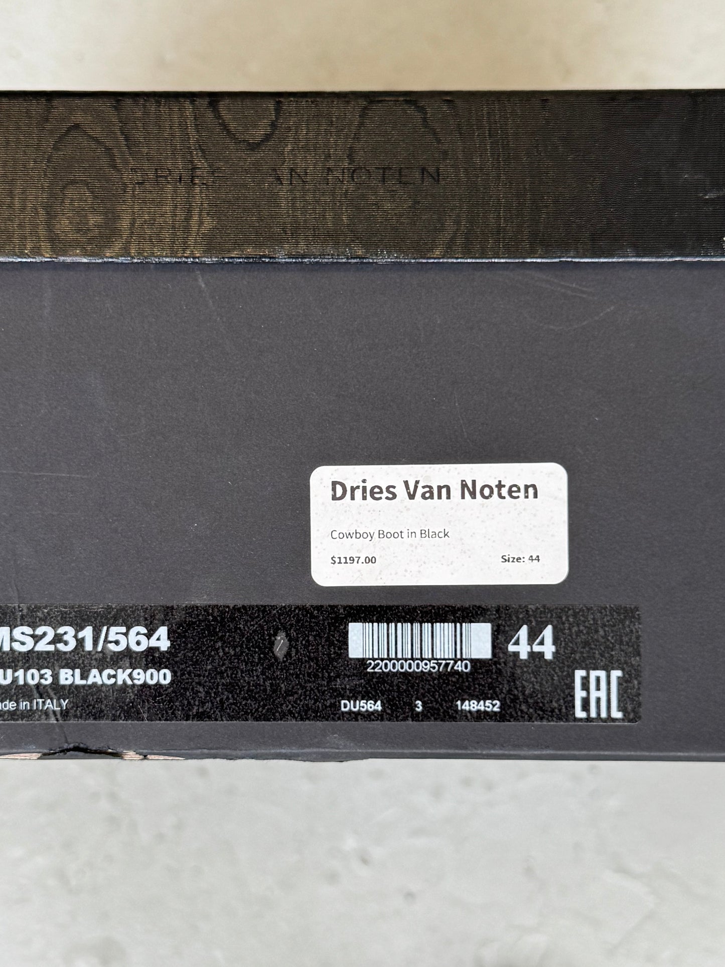 Dries Van Noten Cowboy Boots (44)