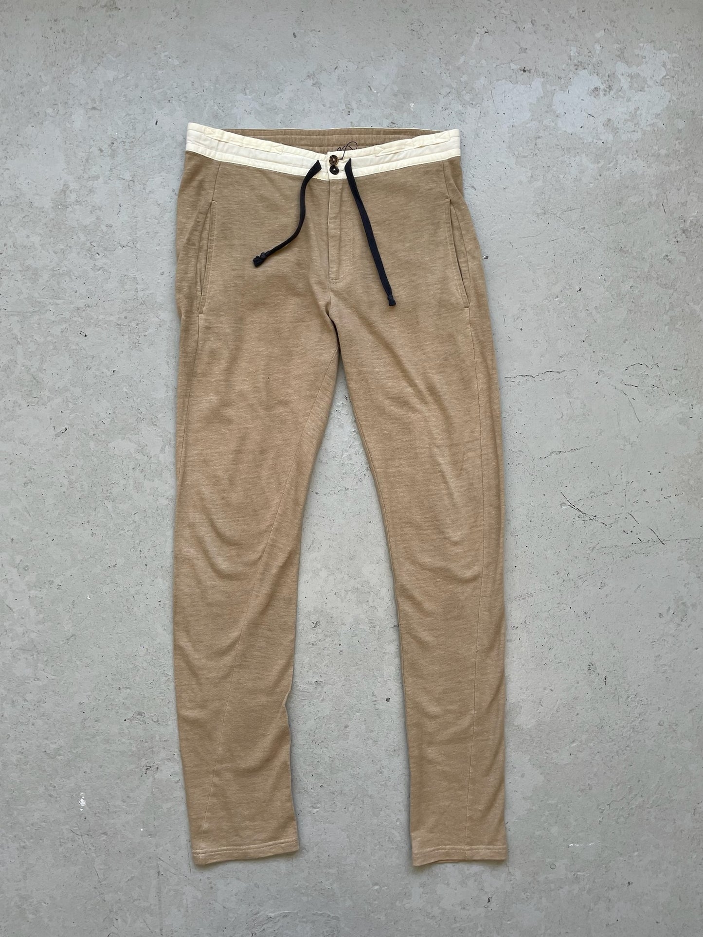 Ann Demeulemeester Linen Tan Trousers (S)