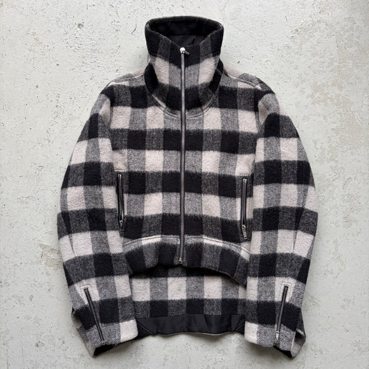 Rick Owens Exploder Checkered Front Zip Jacket (8)