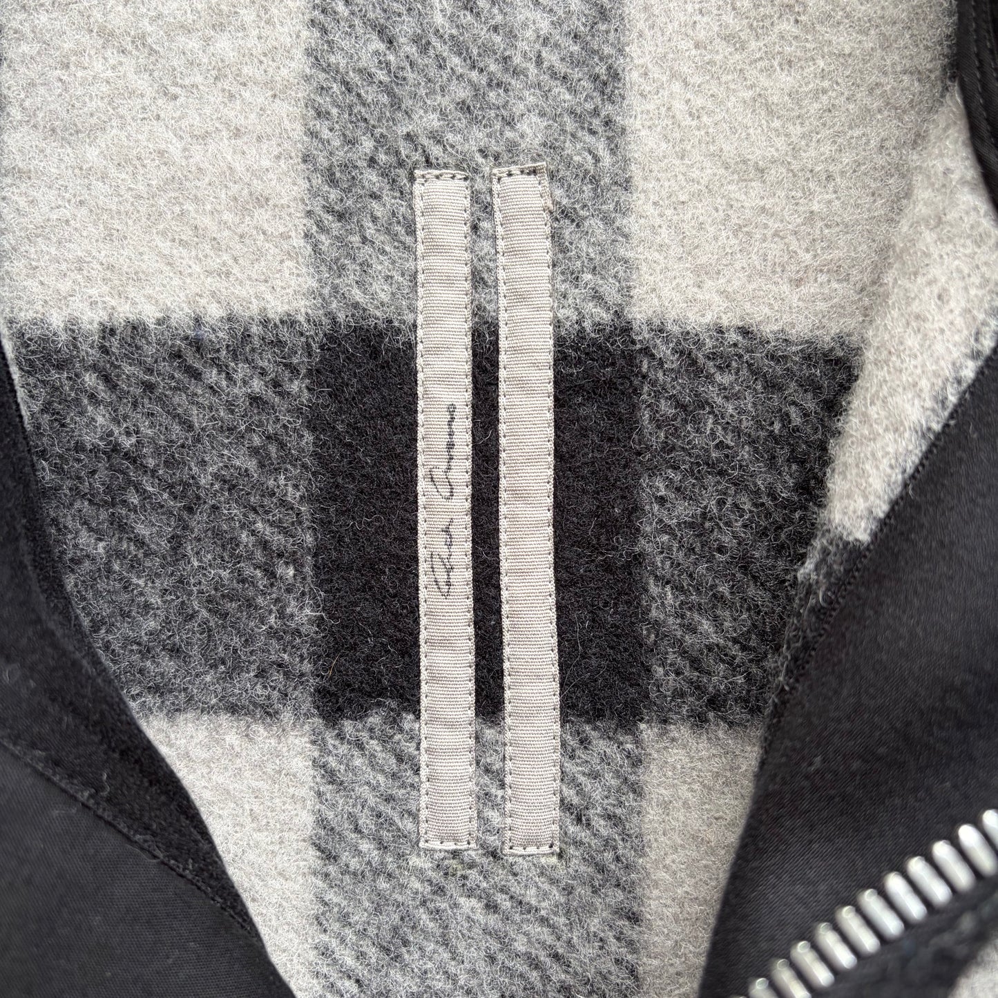 Rick Owens Exploder Checkered Front Zip Jacket (8)