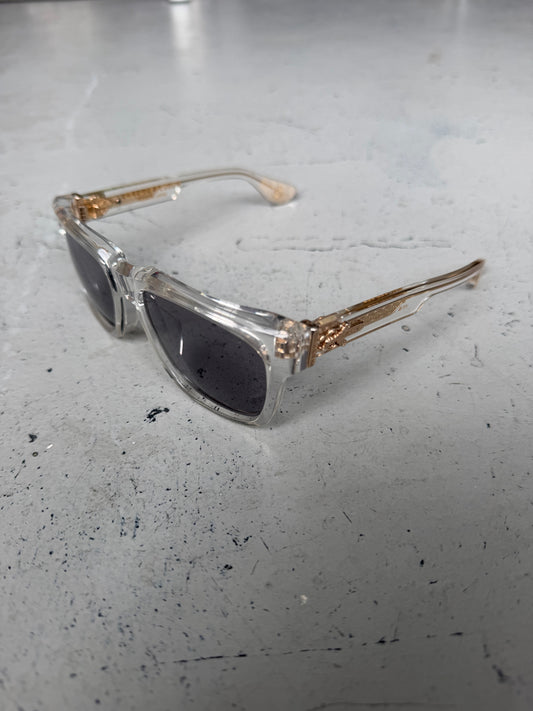 Chrome Hearts Box Officer Crys Sunglasses (OS)