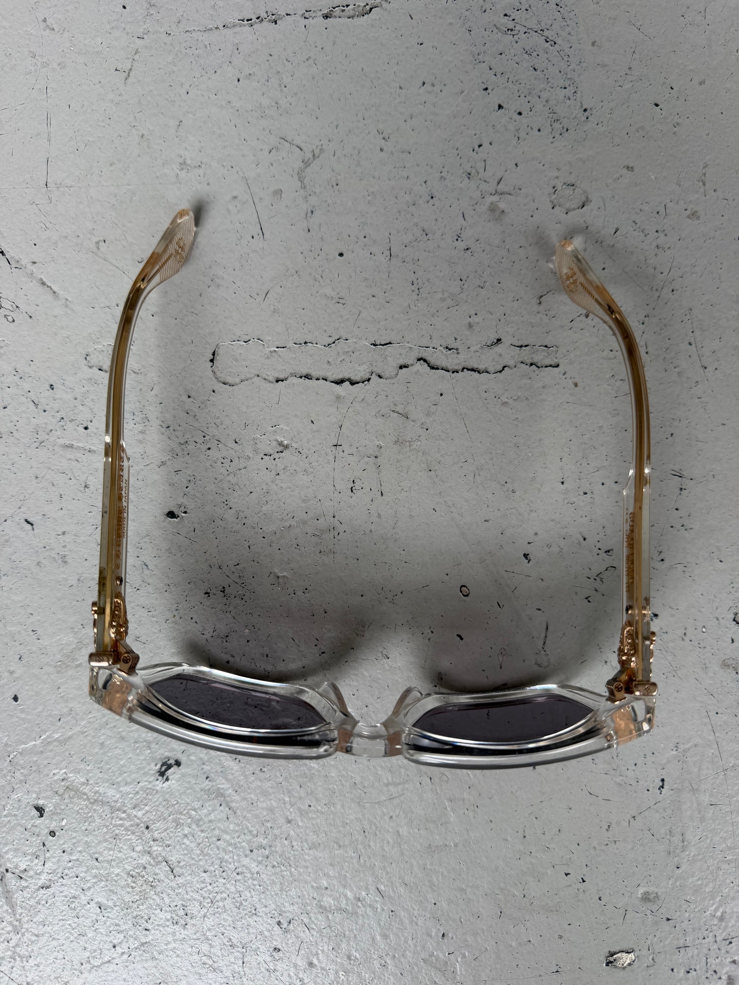 Chrome Hearts Box Officer Crys Sunglasses (OS)