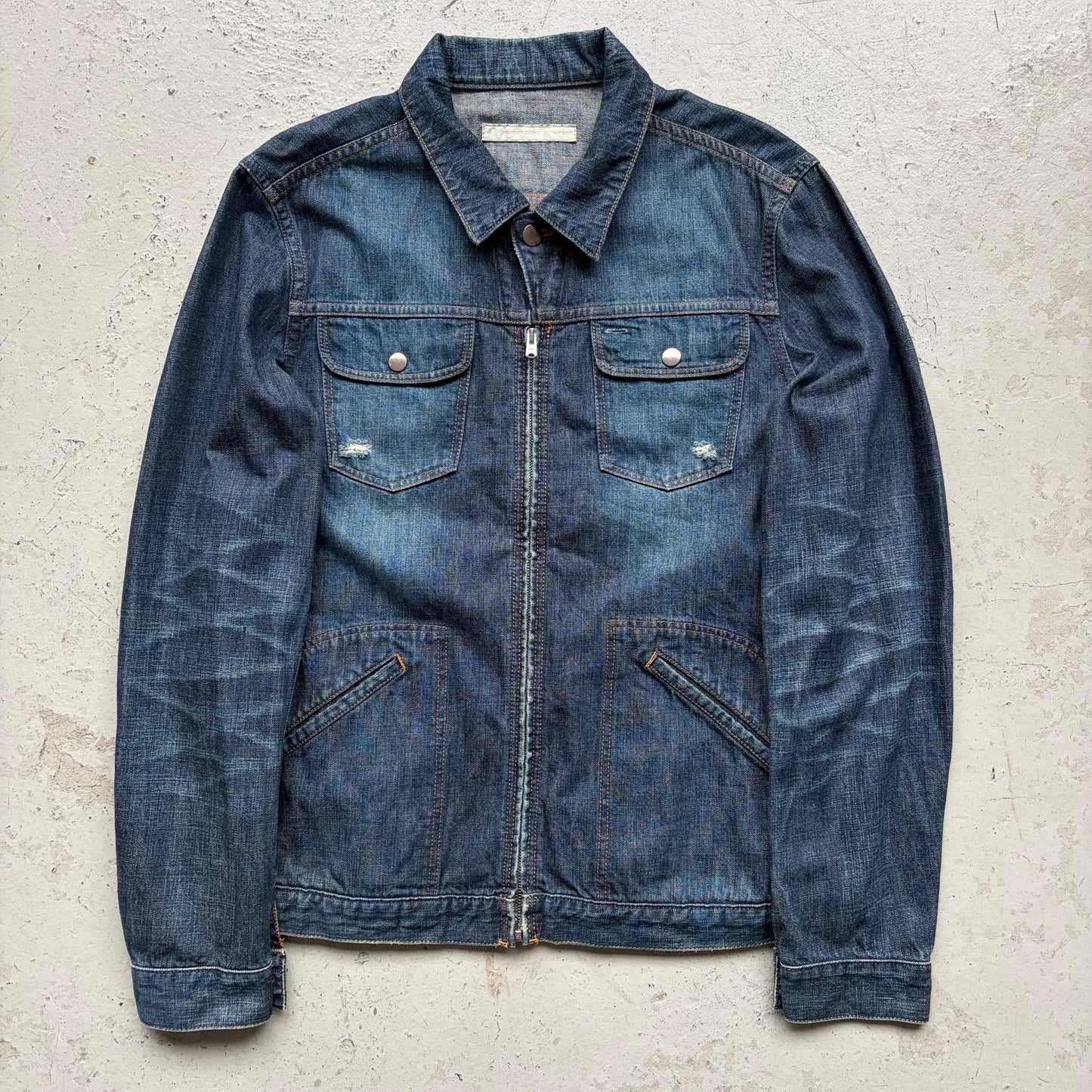 Number (N)ine 02 Denim Zip Up Jacket (4)