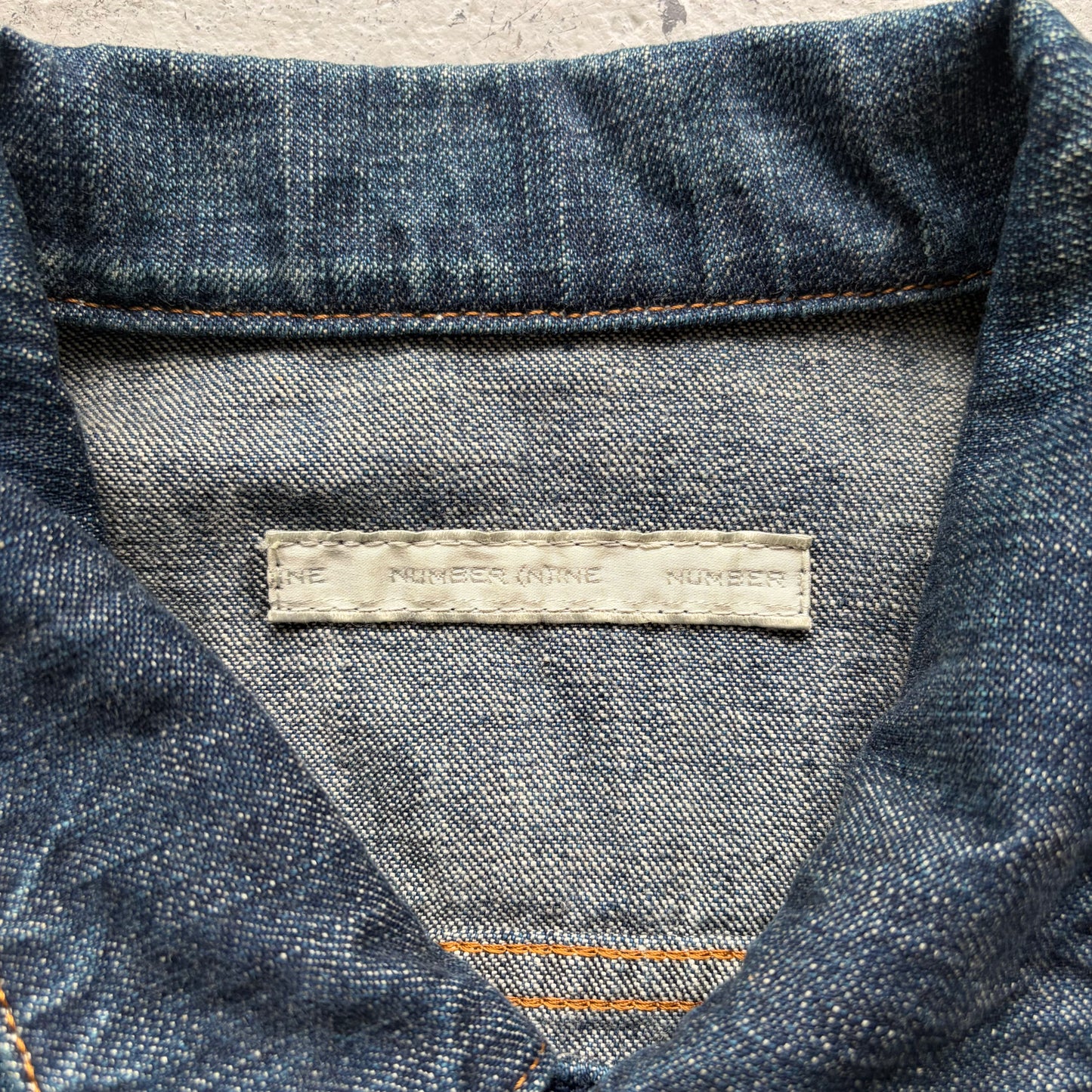 Number (N)ine 02 Denim Zip Up Jacket (4)