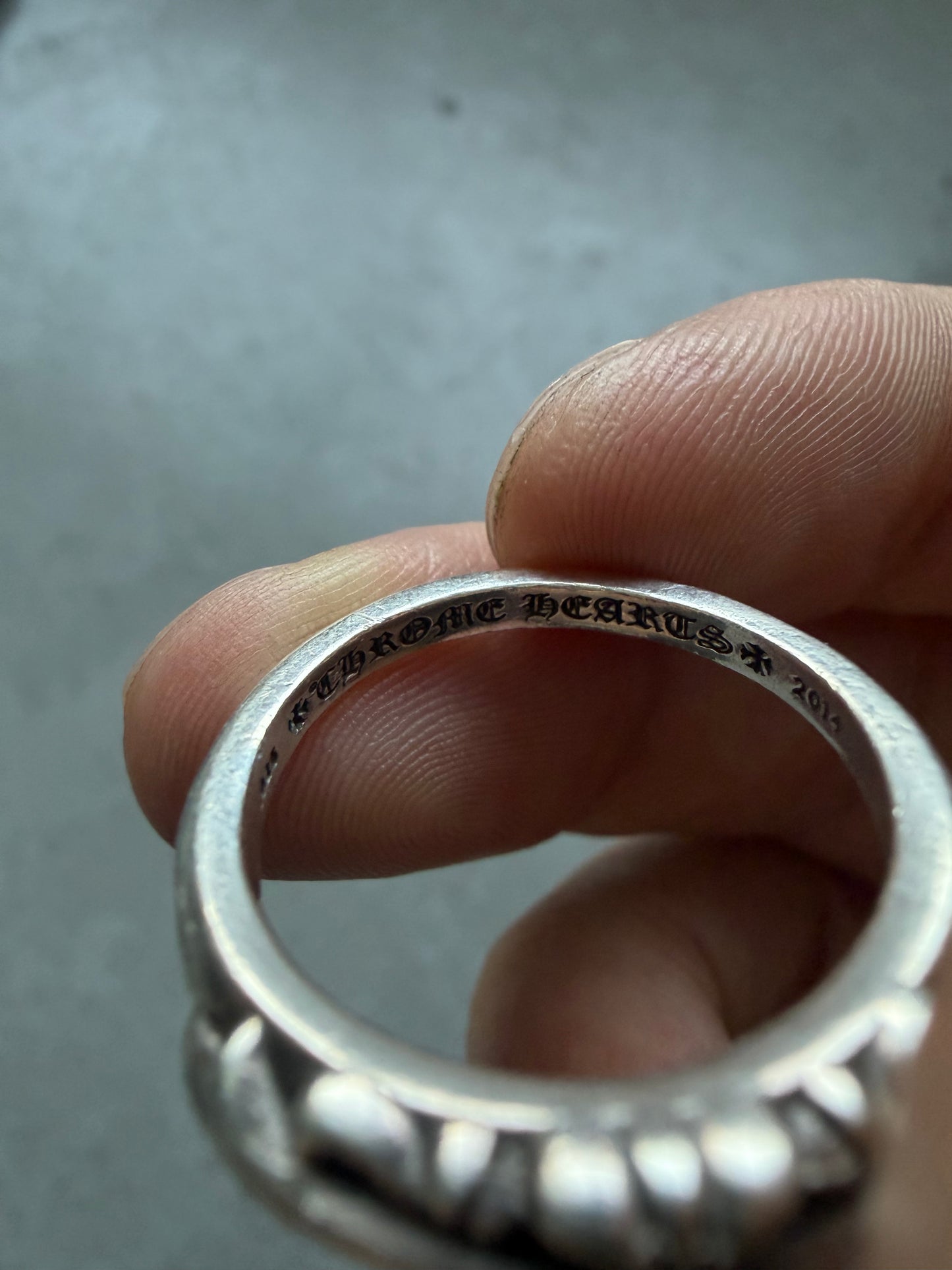 Chrome Hearts Baby Floral Ring (10.5)