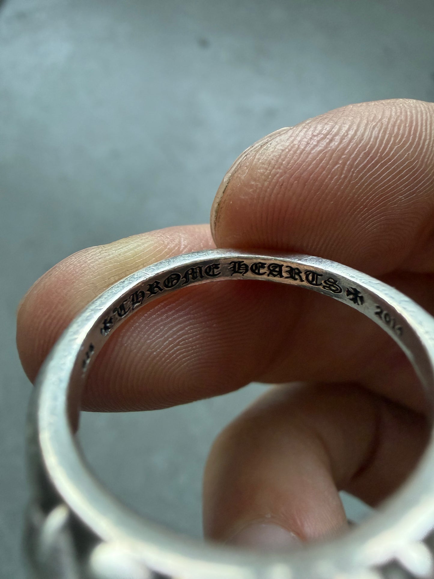 Chrome Hearts Baby Floral Ring (10.5)