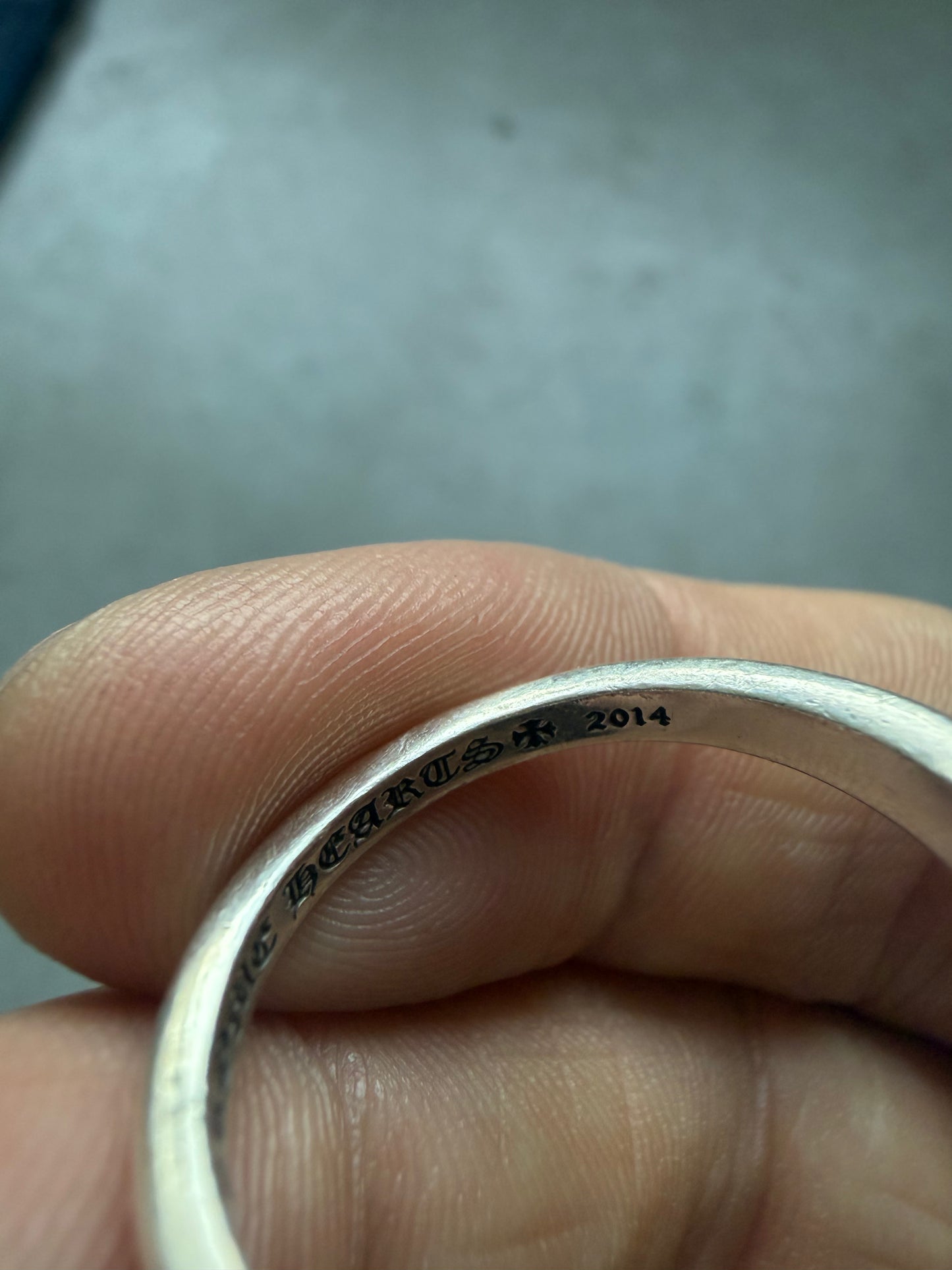 Chrome Hearts Baby Floral Ring (10.5)