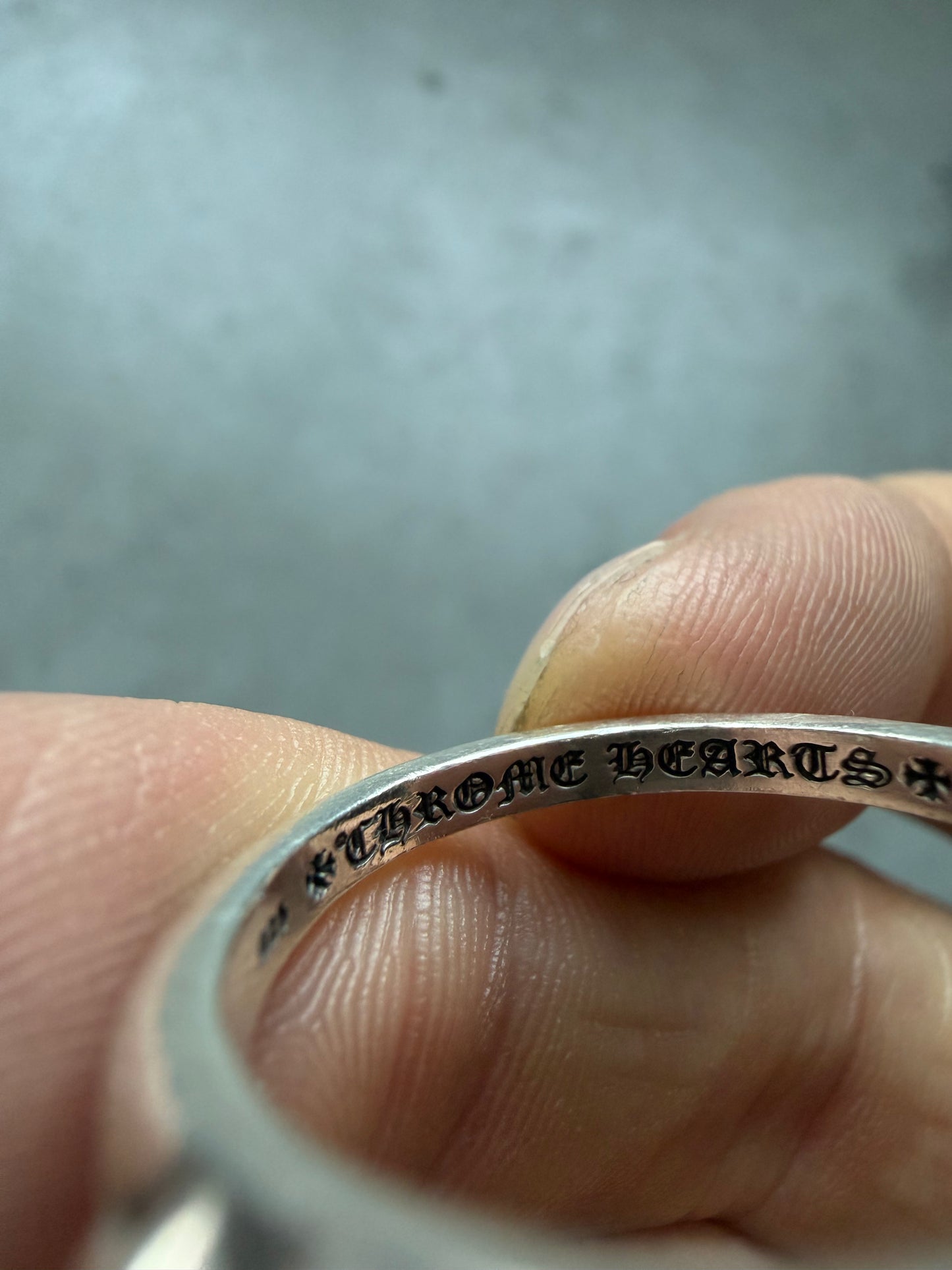 Chrome Hearts Baby Floral Ring (10.5)