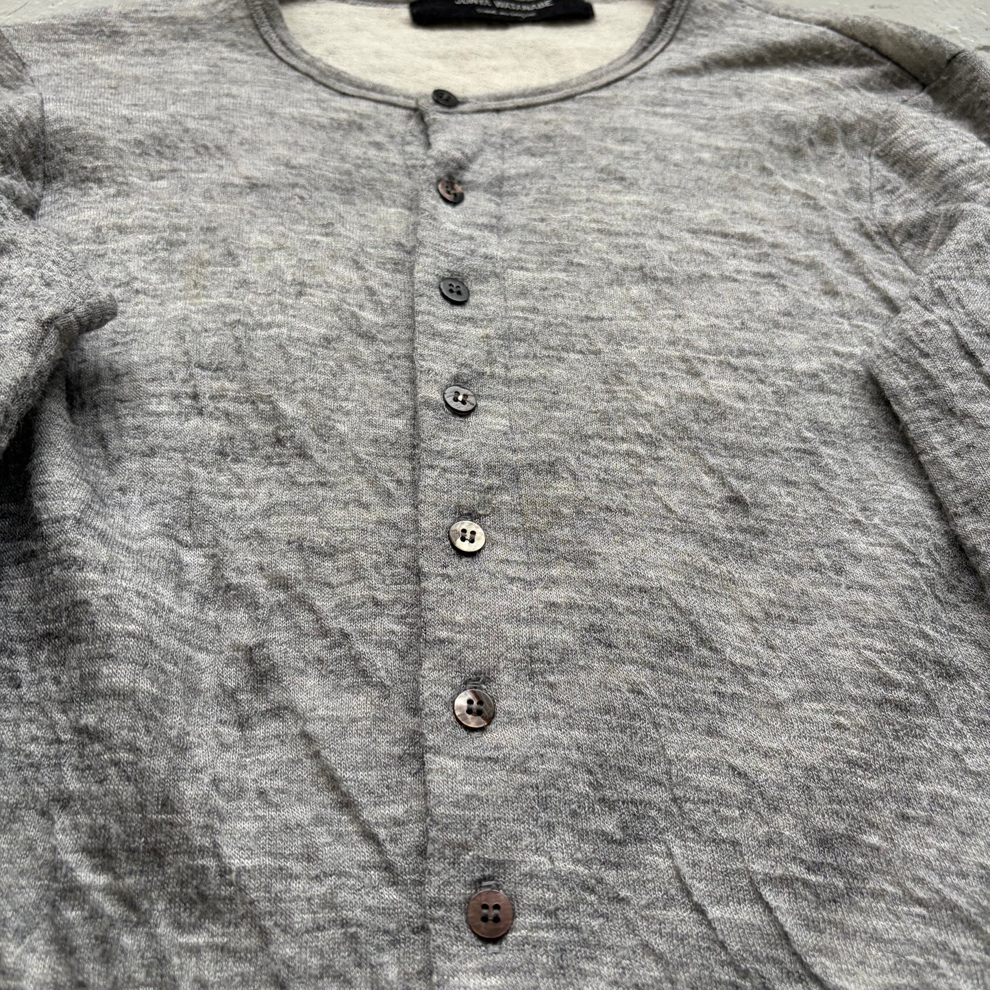 Junya Watanabe CDG Grey Button Up Shirt (M)