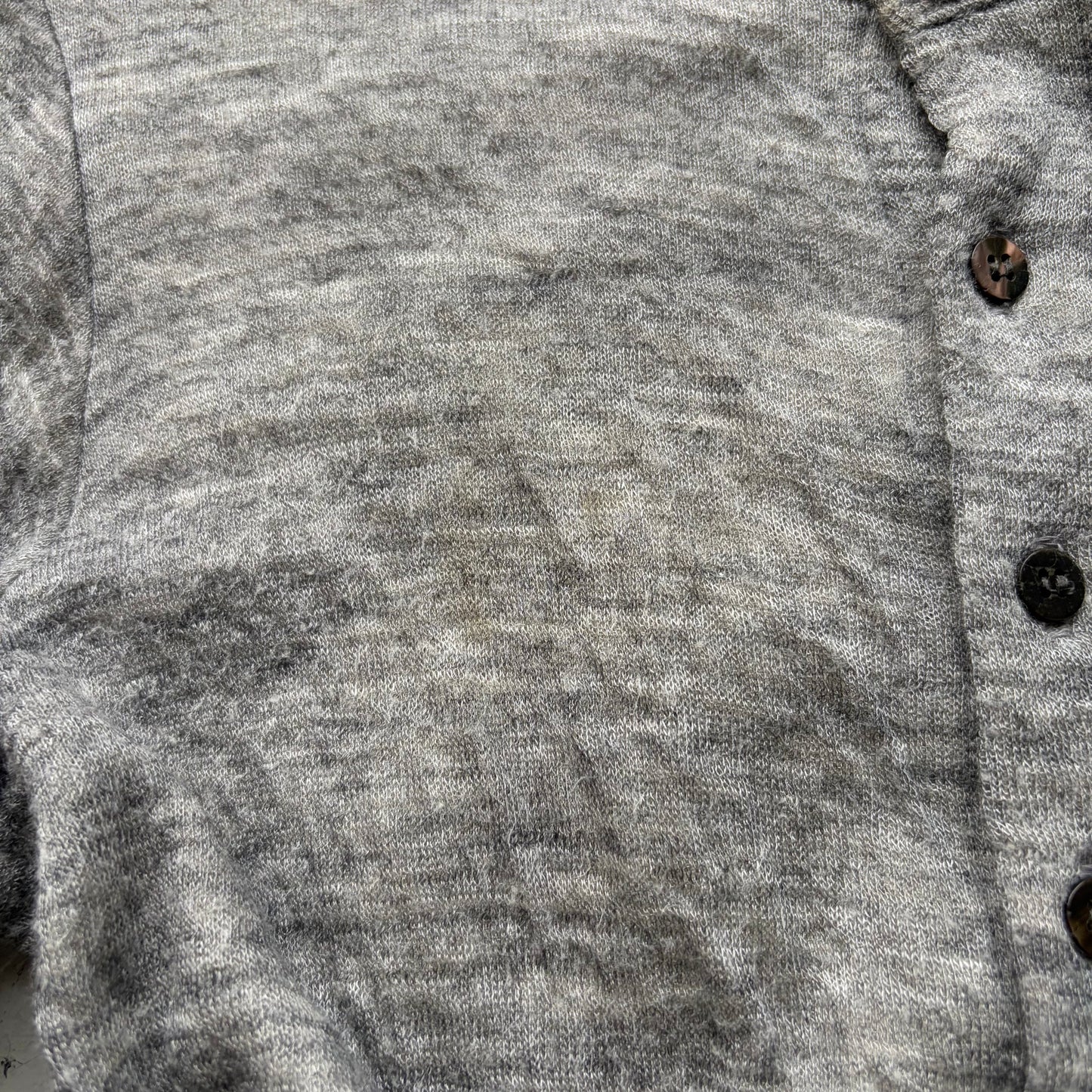 Junya Watanabe CDG Grey Button Up Shirt (M)
