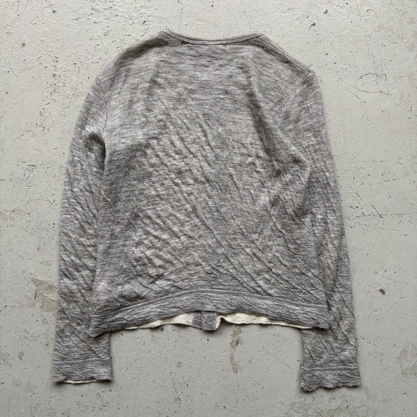 Junya Watanabe CDG Grey Button Up Shirt (M)