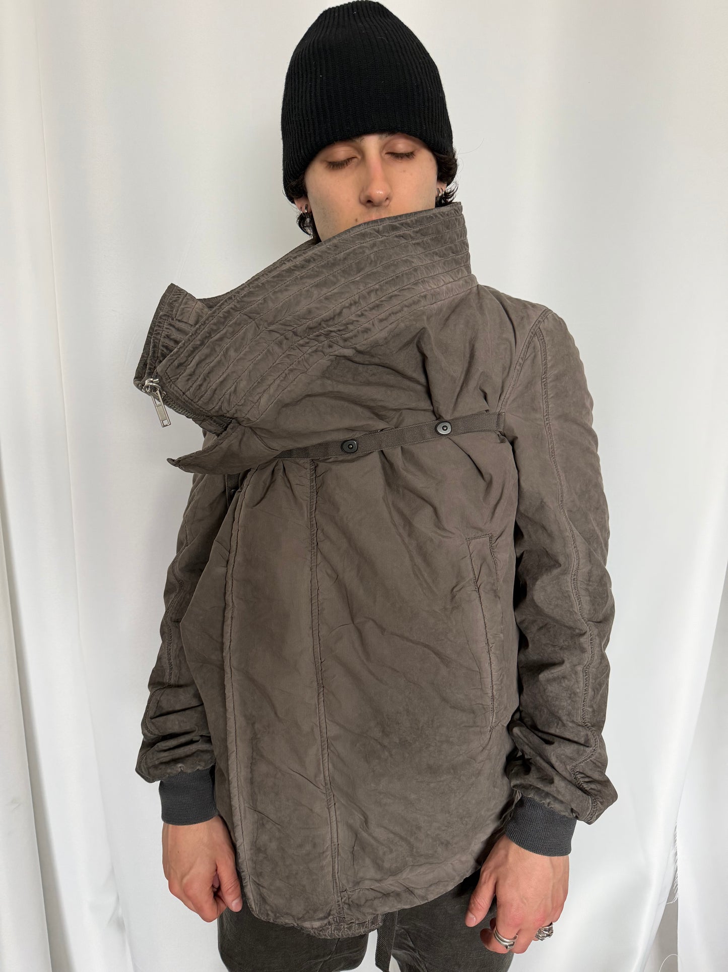 Rick Owens DRKSHDW Dark Dust Wide Neck Jacket (S)