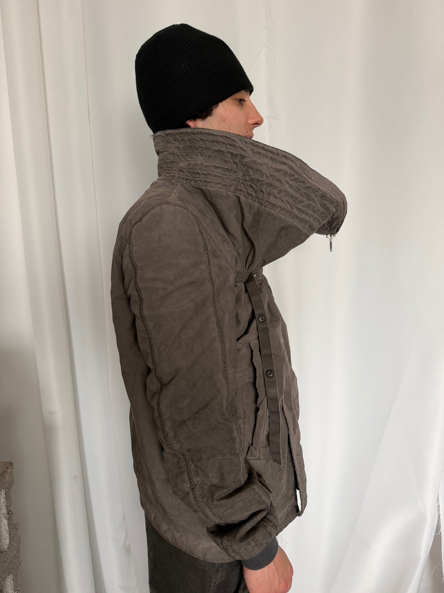 Rick Owens DRKSHDW Dark Dust Wide Neck Jacket (S)