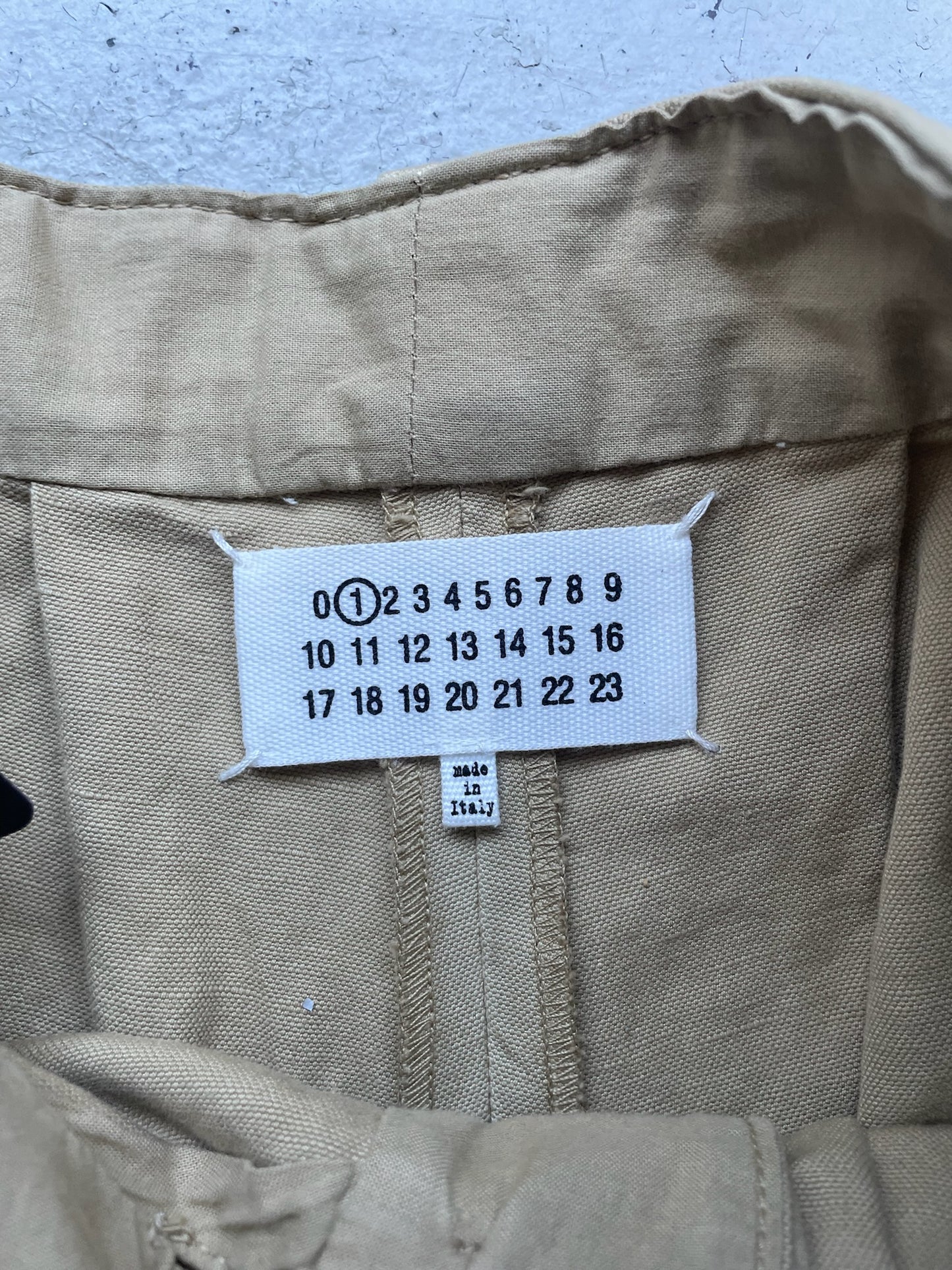 Maison Margiela Wide Leg Pleated Trousers (36)