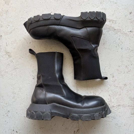 Rick Owens Beatle Bozo Tractor Boots (43)