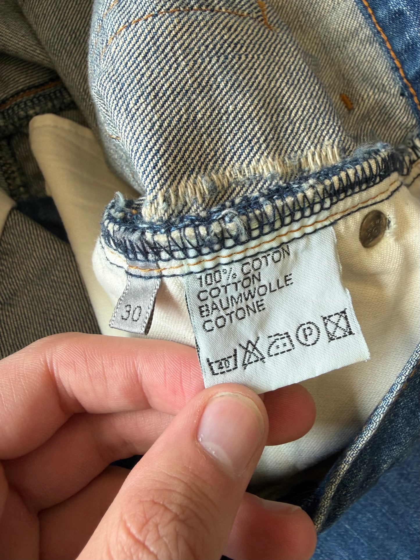 Dior AW03 Blue Clawmark Denim (30)